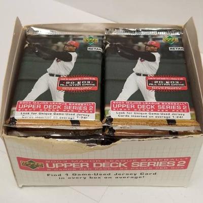2003 Upper Deck Baseball Cards Series 2 Box 24 Pac ...