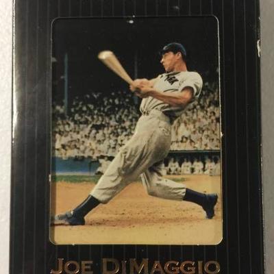 Pinnacle Joe DiMaggio Complete 30 Card Set In Meta ...