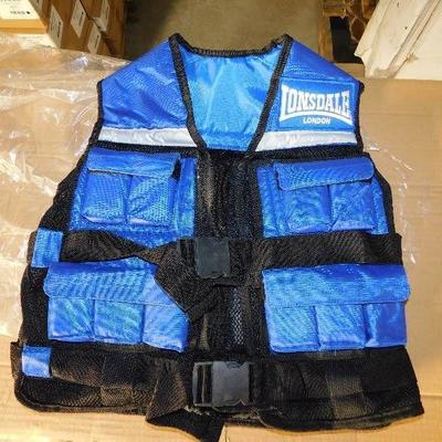 Lonsdale Training Weighted Vest Adjustable