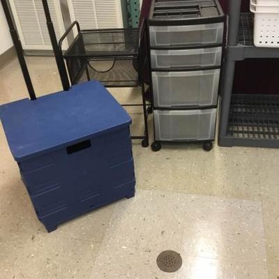 Storage Bins and Shelving