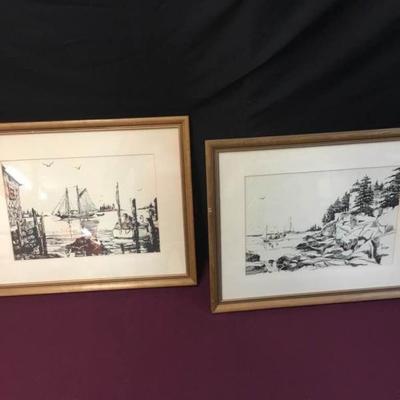 Picture Drawing Ships Sailing - 2