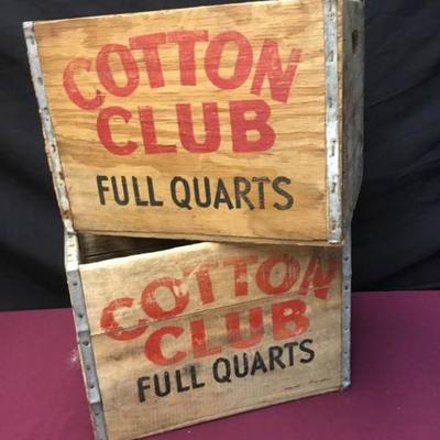 Cotton Club Crates Set of 2