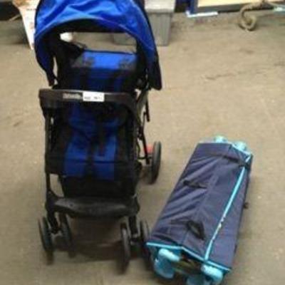 Baby Stroller and Fold Up Play Pen