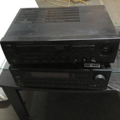 Sony and AG-360 AM FM Stereo Receiver