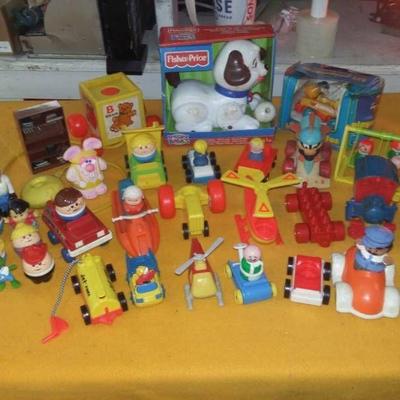 HUGE Lot of Fisher Price Vehicles