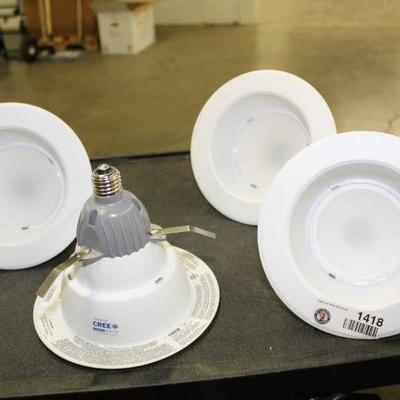 6 Inch Retro Recess Can LED Downlights Combos