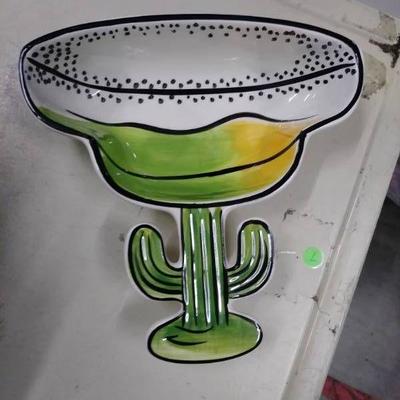 4 Piece Margarita glass shaped Bowls