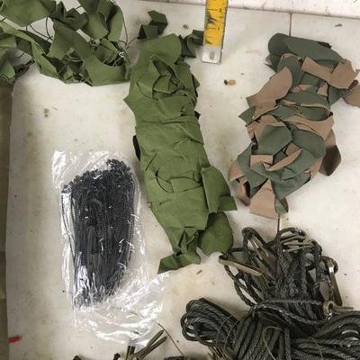 Screened Woodland Camouflage Repair Kit.  See following 4 photos for Camouflage Screening System photos.