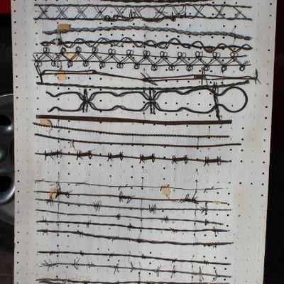Assorted Pieces of Barbed Wire - Very Rare
