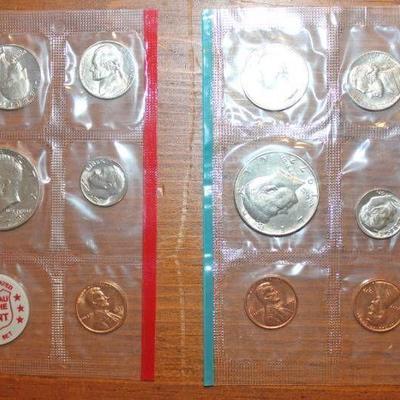 Mint Set Coins Year 1972