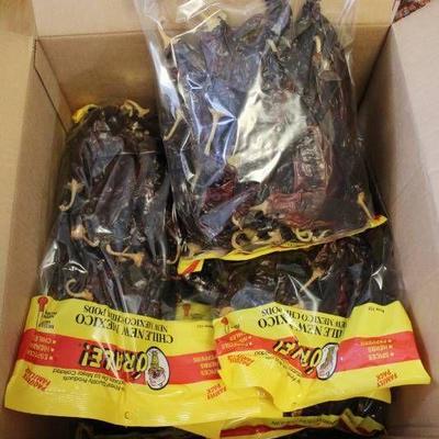 Lot of 12 - New Mexico Chili Pods - 12oz. Packages