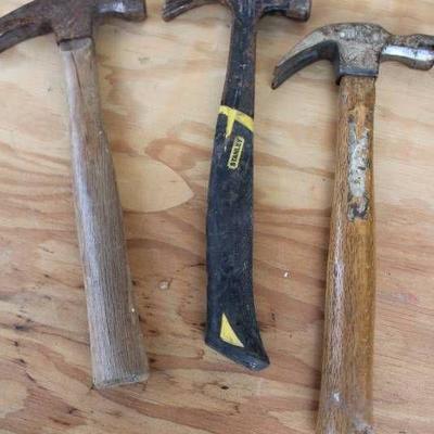 3 Claw Hammers