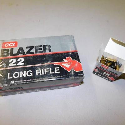 CCI Blazer 22 Cal Long Rifle Ammo