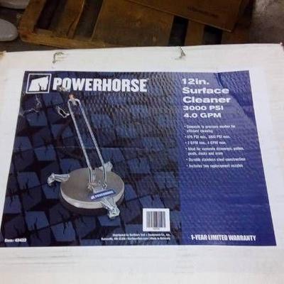 Powerhorse Pressure Washer Surface Cleaner â€” 12i ...