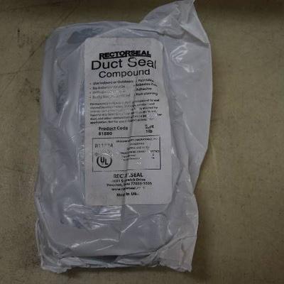 10 Pound Packages Rectorseal Duct Seal Compound