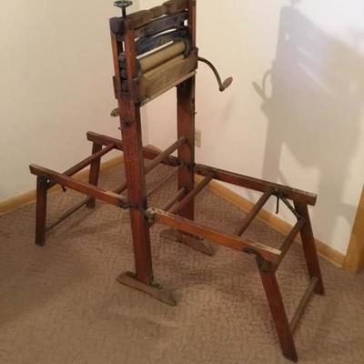 Best Made Antique Wringer and Stand