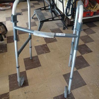 New aluminum walker