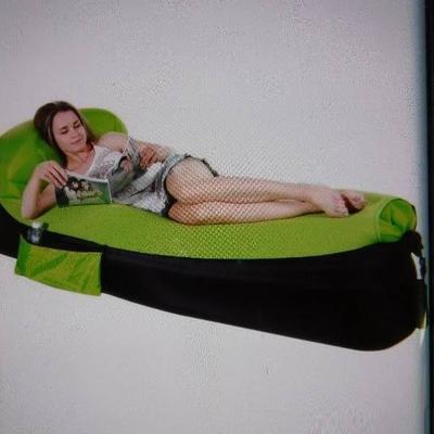 Inflatable couch lounger hammock