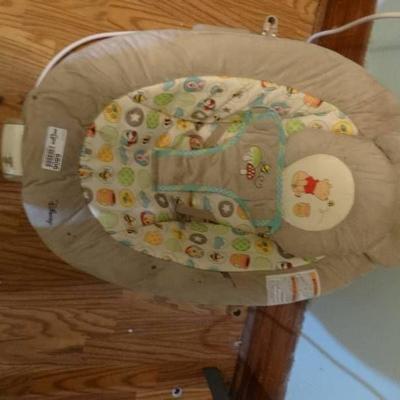 Winnie the pooh baby bouncer.