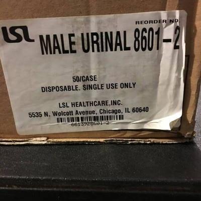 Male Urinal Bottles - approx 40 pcs