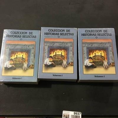 Three Sets Spanish Children's Books