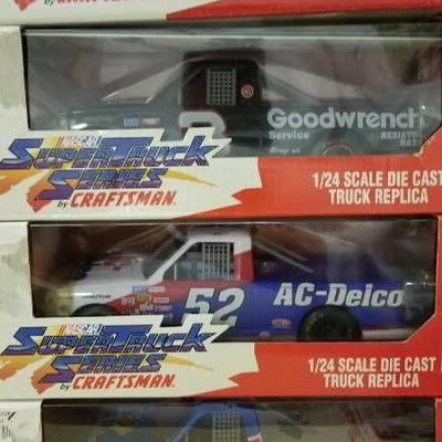 Lot of 4 Craftsman Super Truck Series 1 24 Scale T ...