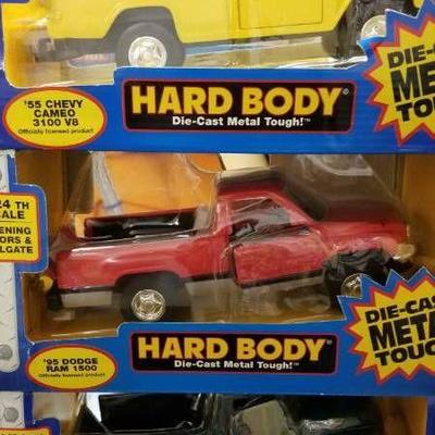 Hard Body Diecast Old Trucks lot of 3