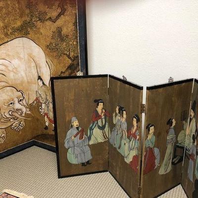 Antique Japanese Screens/Panels