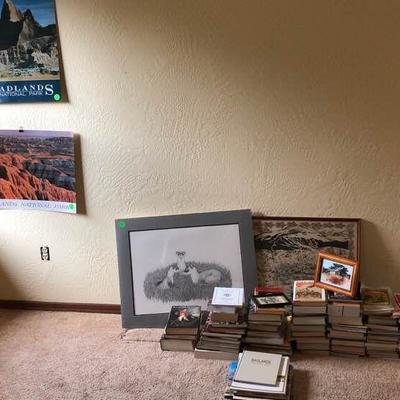 Collection of books and pictures