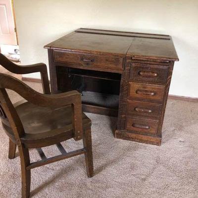 Antique Globe Furniture Desk