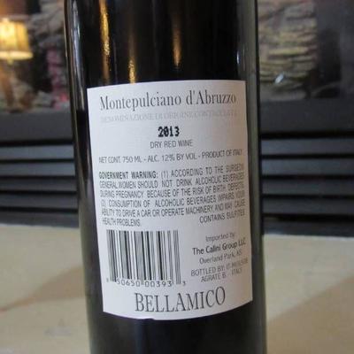 Wine - Bellamico Montepulciano d'Abruzzo.