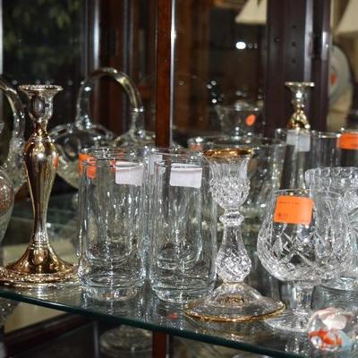 Glassware & Candle Holders