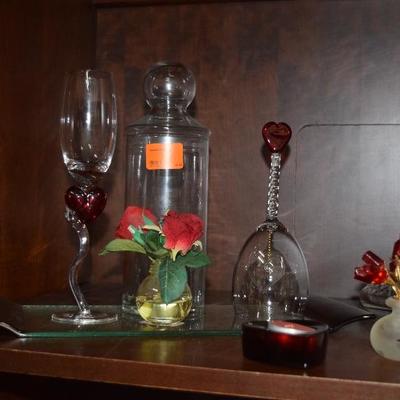 Decorative Glassware & Decanters