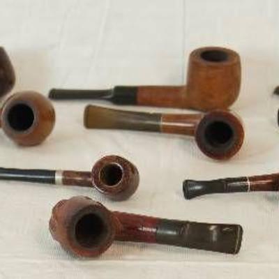 Lot of 11 Smoking Pipes - WOW!