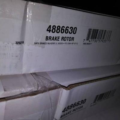 2 Napa Brake Rotors 4886630