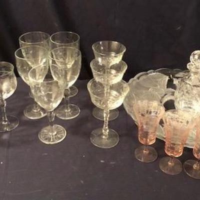 Special Occasion Glass Ware