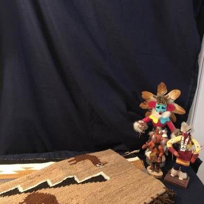 Navajo Rugs & Dolls
