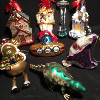 Eclectic Mix of Ornaments