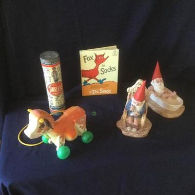 Gnomes and Vintage Toys