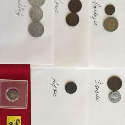 KCW061 Assorted Foreign Coins  