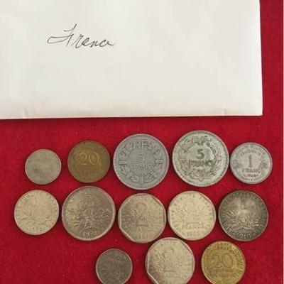 KCW057 Coins from France 