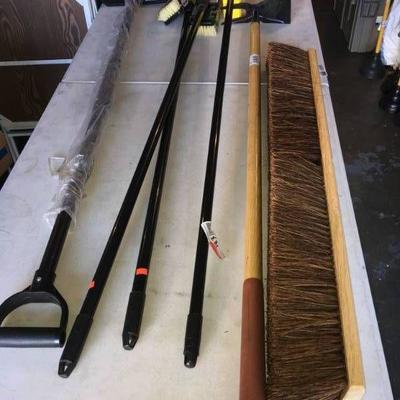 Broom, Hoe, Stall Fork, Deck Brush - NEW