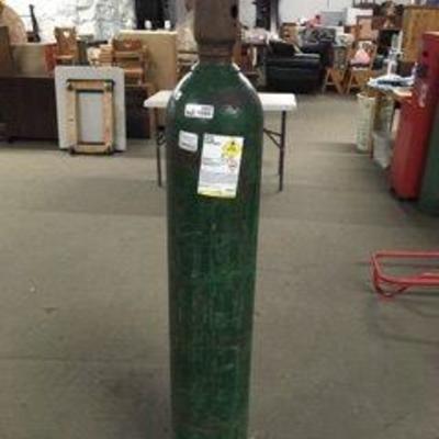 Green Gas Bottle 57 tall