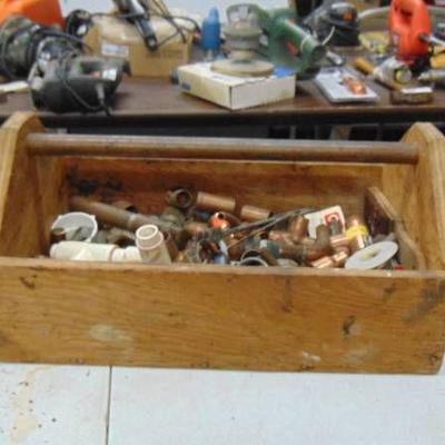 plumbing tool kit - copper fittings - flux and mor ...