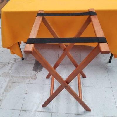 Foldable Wooden Tray  Serving Stand
