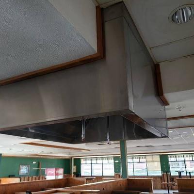 48x45 Stainless exhaust vent hood