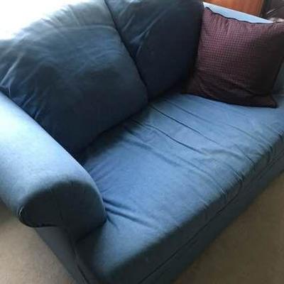 Denim Twin Sleeper Sofa