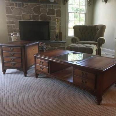Bassett Coffee Table and End Table
