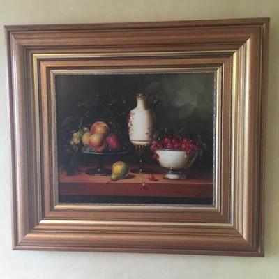 Oil Painting, Fruit