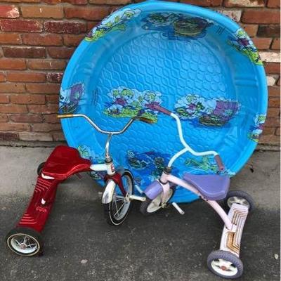 Tricycles & Wading Pool